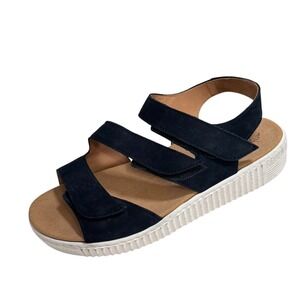 GABOR Women's Brielle Comfort Sandals Low Wedge size 39/8.5